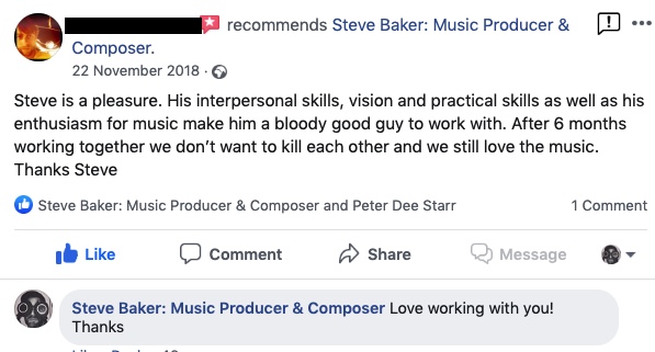 Music Producer Brighton review